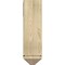 Ekena Millwork Westlake Arts and Crafts Rough Sawn Bracket w/ Offset Brace, Douglas Fir, 8"W x 20"D x 28"H BKT0806X20X28WTL03RDF - alternate 4